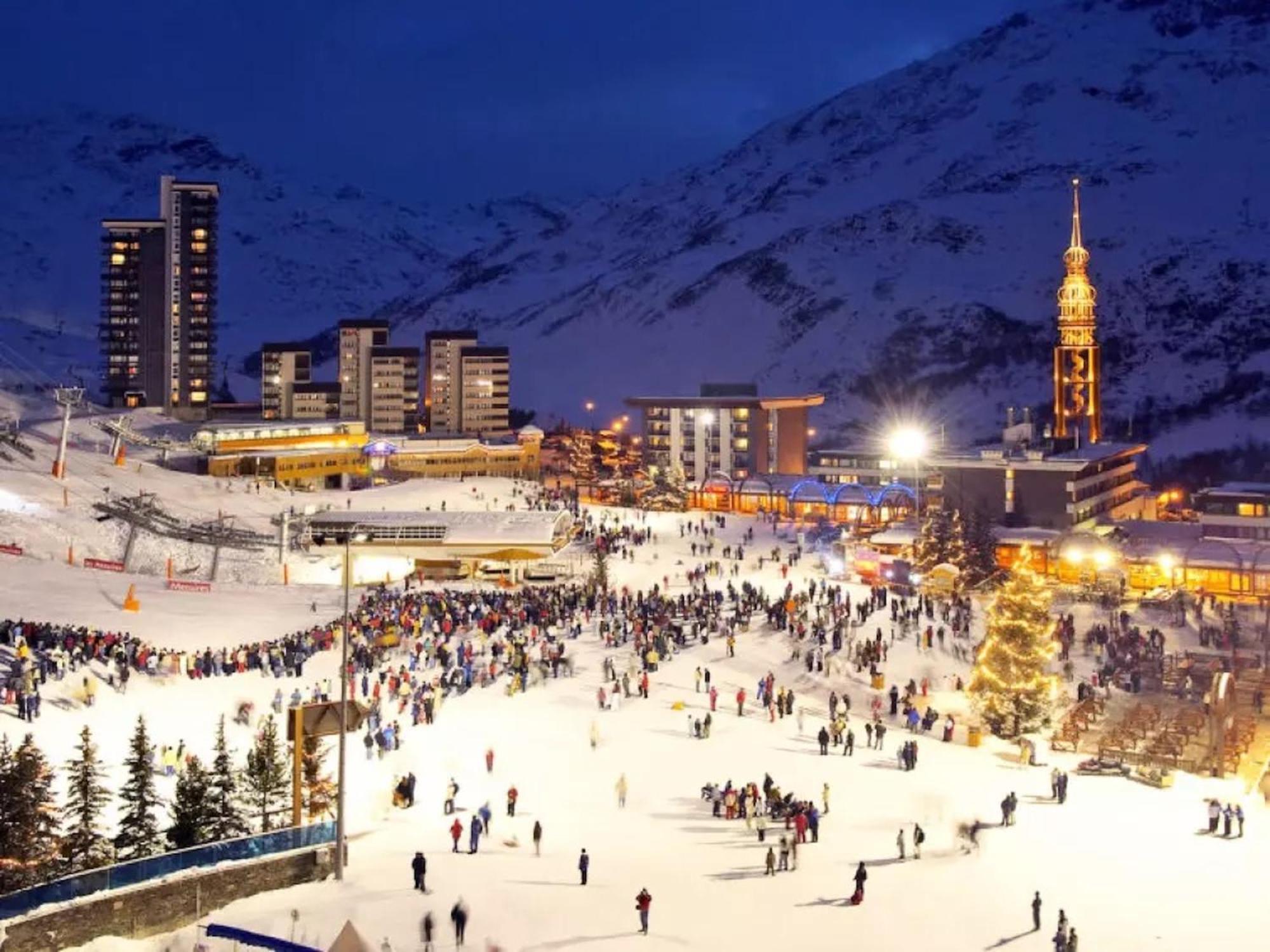 Les Menuires Centre! Chaleureux Studio Sur Les Pistes! سان-مارتن-دي-بيفيل المظهر الخارجي الصورة